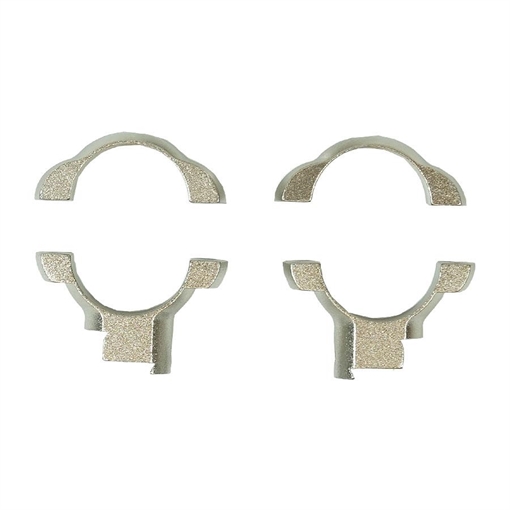 Picture of Weaver Grand Slam Ruger Style .22 cal Rimfire Scope Rings 1" High Nickel 49214
