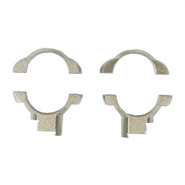 Picture of Weaver Grand Slam Ruger Style .22 cal Rimfire Scope Rings 1" High Nickel 49214