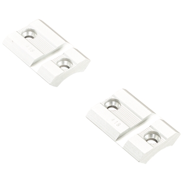 Picture of Weaver Mounts Top Mount Base 418S Silver CVA/Traditions/Winchester 48453