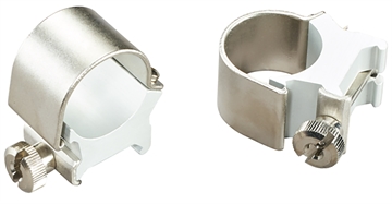 Picture of Weaver Detachable Top Mount Aluminum Scope Rings 1" High - Silver 0766839 49033