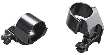 Picture of Weaver Mounts Detachable Top Mount Dual Extension Rings Black 1" High 49061