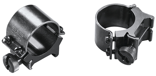 Picture of Weaver Mounts Sure Grip Detachable Rings Black 1" Medium 49160