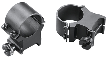 Picture of Weaver Sure Grip Detachable Aluminum Scope Rings (4-Screws) 1" X-High Matte Clam 0766837 49165