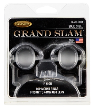 Picture of WEAVER GRANDSLAM STEEL RINGS 1 IN HIGH BLACK ( 12 PER CASE ) 49304