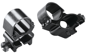 Picture of Weaver Mounts See-Thru Detachable Black Gloss 1" Extended 49512