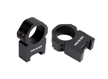Picture of Weaver Weaver Precision Rings Matte Black 1 in. Medium 48381