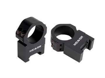 Picture of Weaver Weaver Precision Rings Matte Black 1 in. X-High 48383
