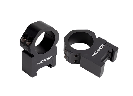 Picture of Weaver Weaver Precision Rings Matte Black 1 in. XX-High 48384