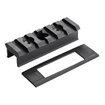 Picture of WEAVER SWIVEL STUD TO PICATINNET RAIL ADAPTOR MATTE ( 6 PER CASE ) 48328