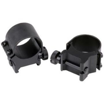 Picture of Weaver Mounts Detachable Top Mount Rings Matte Black 1" Low 49040