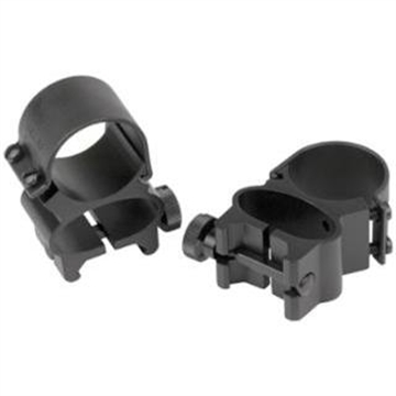 Picture of WEAVER SEE-THRU DETACHABLE RINGS TOP MOUNT 1 IN BLUE ( 12 PER CASE ) 49513