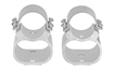 Picture of Weaver Mounts See-Thru Scope Mount/Ring Combo Silver Ruger 10/22 1" 49734