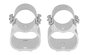 Picture of Weaver Mounts See-Thru Scope Mount/Ring Combo Silver Ruger 10/22 1" 49734