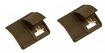Picture of Weaver Short Locking Rail Panel Short - 1.6" Short 2 pk - Dark Earth 99573