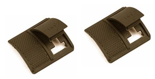 Picture of Weaver Short Locking Rail Panel Short - 1.6" Short 2 pk - Dark Earth 99573