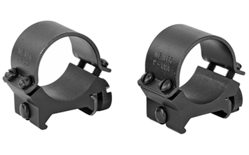 Picture of Weaver Sure Grip Detachable Aluminum Scope Rings (4-Screws) 1" Medium Matte Clam 0766833 49163