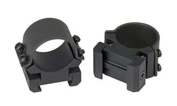 Picture of Weaver Sure Grip Windage Adjustable Aluminum Scope Rings (4-Screws) - 1" X-High Matte 0766839 49145