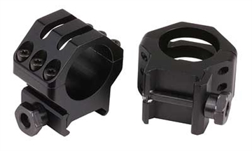 Picture of Weaver Weaver Classic 6Hole Skeleton Rings Matte Black 1" High Clamshell Pack 0766838 48350