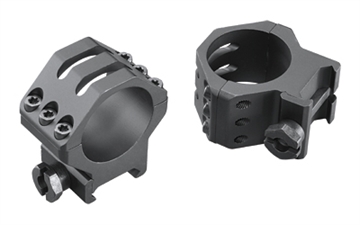 Picture of Weaver Weaver Tactical 6Hole Picatinny Ring Matte Black 30mm Medium Clamshell Pack 99693