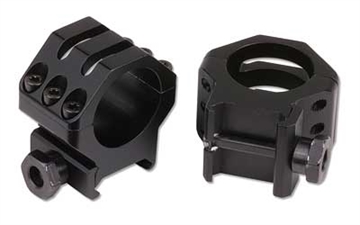 Picture of Weaver Weaver Classic 6Hole Skeleton Rings Matte Black 1" XXHigh Clamshell Pack 48353