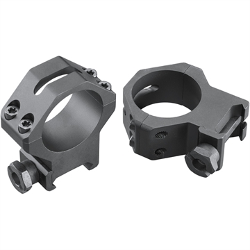 Picture of Weaver Weaver Tactical 4Hole Picatinny Ring Matte Black 30mm High Clamshell Pack 99517