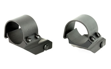 Picture of Weaver Weaver Classic Detachable Extended Rings Matte Black 1" Medium Top Mount Dual EXT Clam Pack 49045