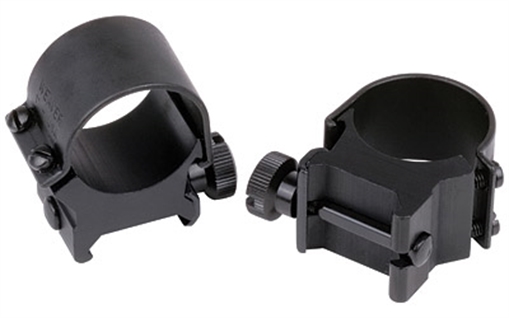 Picture of Weaver Mounts Detachable Top Mount Rings Matte Black 1" High 49042