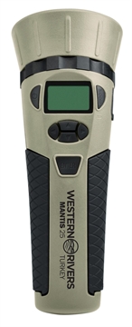 Picture of Western Rivers Mantis Electronic Turkey Call, 25 Preloaded Sounds, Tan Plastic Includes Hand Lanyard GC25TKY