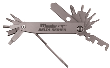 Picture of Wheeler Delta Series Compact Multi-Tool Silver Folding Stainless Steel AR Platform 1078948