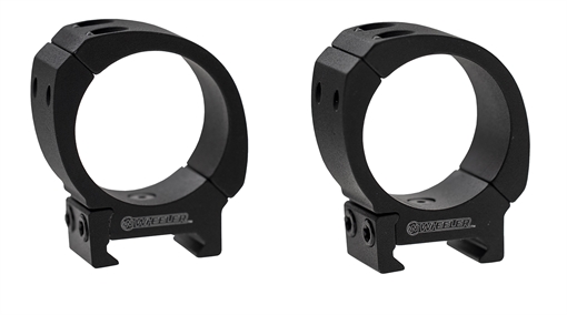 Picture of Wheeler Sporter Bi-Weaver Style Pic Rings 1" High Black 1133749 661120107828
