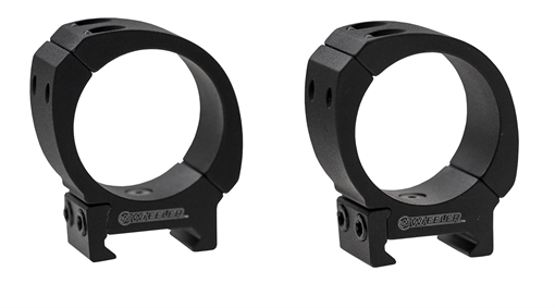 Picture of Wheeler Sporter Bi-Weaver Style Pic Rings 30mm Medium Black 1133751