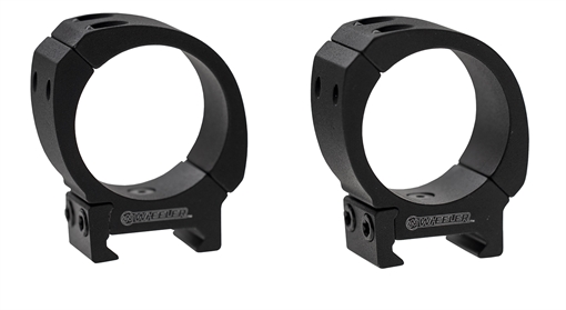 Picture of Wheeler Sporter Bi-Weaver Style Pic Rings 30mm High Black 1133752