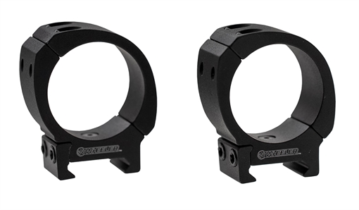Picture of Wheeler Sporter Bi-Weaver Style Pic Rings 34mm Medium Black 1133754
