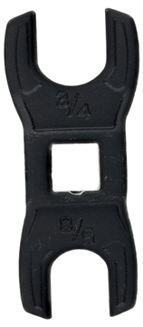 Picture of Wheeler Engineering 5/8'' & 3/4'' MUZZLE DEVICE & A2 BUFFER TUBE CROWFOOT WRENCH 1199465