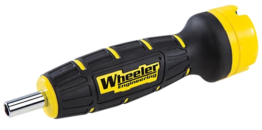 Picture of Wheeler F.A.T. Digital Wrench Black/Yellow Universal Firearm 12 Pieces Features Digital LCD 4001001