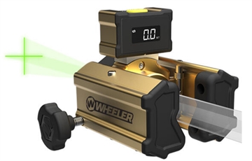 Picture of Wheeler Tru-Level Laser Boresight and Scope Level, Gold and Black 1215385