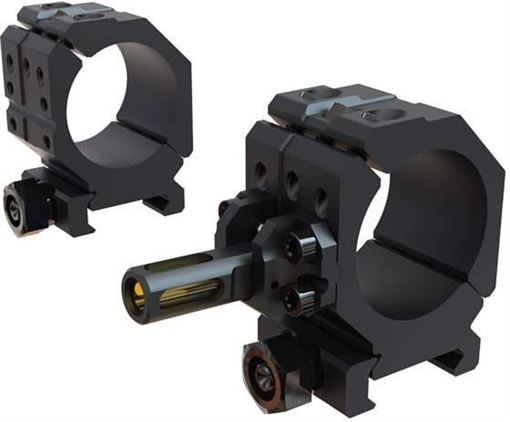 Picture of Wheeler Engineering 2-Piece Picatinny Rail Scope Rings 1" Low 1099904
