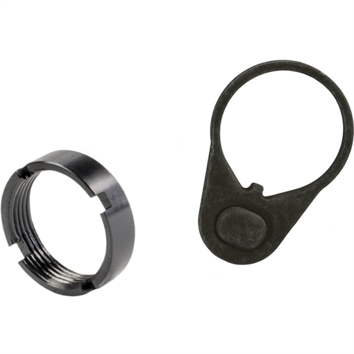 Picture of White Label Armory White Label Armory AR15 End Plate Kit Mil-Spec End Plate & Castle Nut WLA-BUF-7006-01