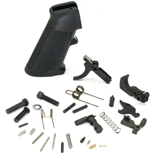 Picture of White Label Armory White Label Armory AR15 Lower Parts Kit Pistol Caliber Phosphate parts WLA-LOW-1017-01