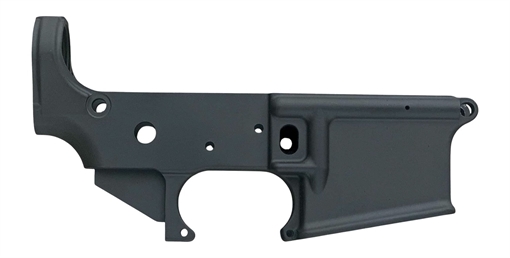 Picture of White Label Armory WLA-LOW-1031-01 Forged Lower Receiver  Multi Black Hardcoat Anodize AR-15