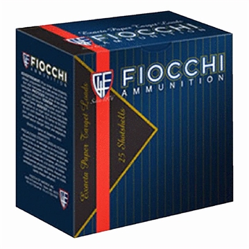 Picture of Fiocchi Exacta Target White Rino Lite 12Gauge 2.75" 1 1/8oz 8Shot 25 Per Box/10 Case 12WRNL8