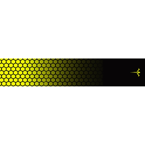 Picture of White Water Archery White Water Archery Honeycomb Fade Arrow Wraps Fade Flo Yellow 5 in. x 1.125 in. 15 pk. WWA1017/YL