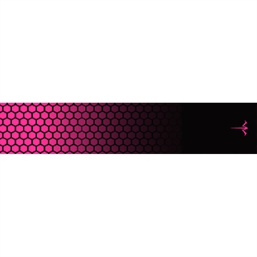 Picture of White Water Archery White Water Archery Honeycomb Fade Arrow Wraps Fade Hot Pink 5 in. x 1.125 in. 15 pk. WWA1017/PK