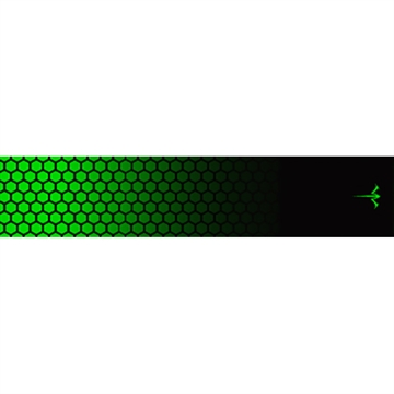 Picture of White Water Archery White Water Archery Honeycomb Fade Arrow Wraps Fade Lime Green 5 in. x 1.125 in. 15 pk. WWA1017/GR