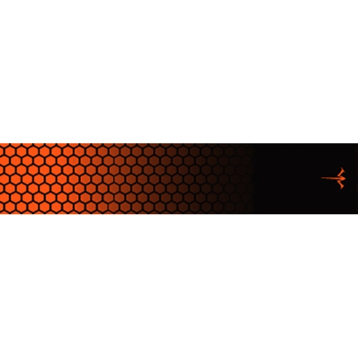 Picture of White Water Archery White Water Archery Honeycomb Fade Arrow Wraps Fade Orange 5 in. x 1.125 in. 15 pk. WWA1017/OR