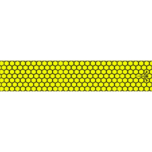 Picture of White Water Archery White Water Archery Honeycomb Fade Arrow Wraps Open Flo Yellow 5 in. x 1.125 in. 15 pk. WWA1029/YL
