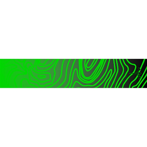 Picture of White Water Archery White Water Archery Topo Fade Arrow Wraps Green 5 in. x 1.125 in. 15 pk. WWA1140/GR