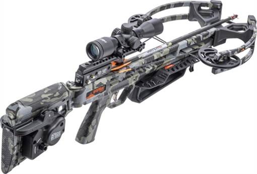 Picture of Wicked Ridge Wicked Ridge Invader M1 De-Cock Crossbow Package ACUdraw Pro View 400 Scope Peak Camo WR25005-9558 WR250059558