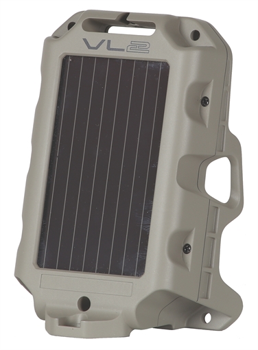 Picture of Wildgame Innovations Moonshine Feeder Light Gray 100 yds Range Features PIR Motion Sensor WGILT0003