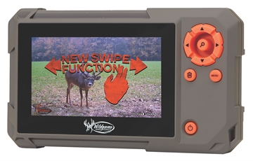 Picture of Wildgame Innovations WGI Trail Pad Swipe Gray/Orange AAA Battery Auxiliary/USB Port WGIVW0007